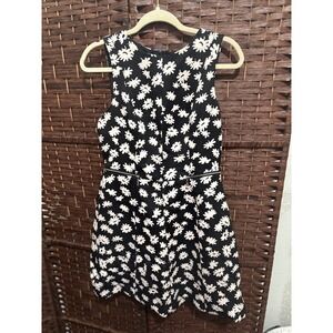 ann taylor dress 8P Floral Sleeveless Fit & Flare Dress Cute Spring Summer